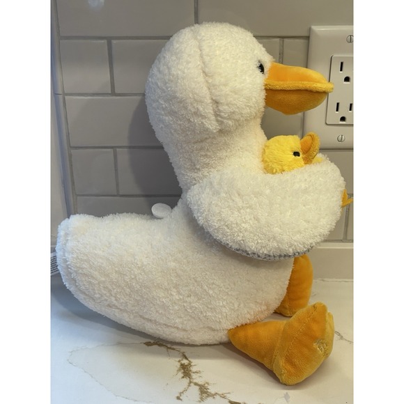 Dolores the Duck Scentsy Buddy Plush Stuffed Cuddle‎ Zipper Pocket Used Mother - Picture 4 of 9